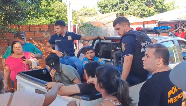 Desbaratan banda dedicada a asaltar minimarkets y supermercados en Central