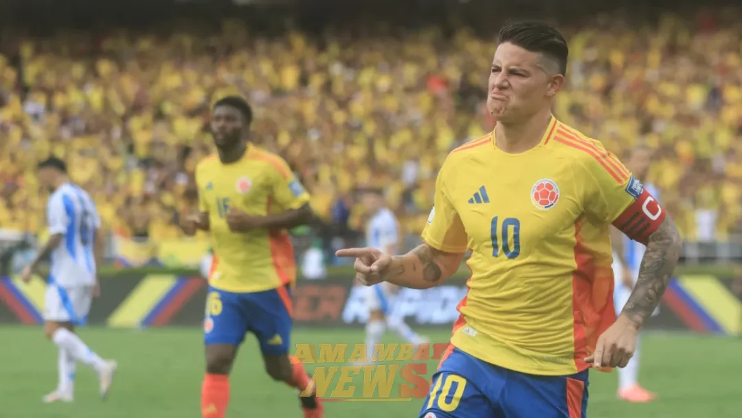 James Rodríguez asiste, falla y se redime en el triunfo ante Argentina