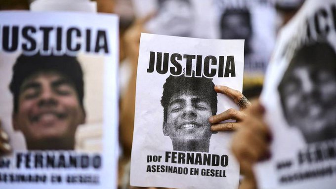 Fiscalía pide prisión perpetua para acusados por crimen de Fernando Báez Sosa