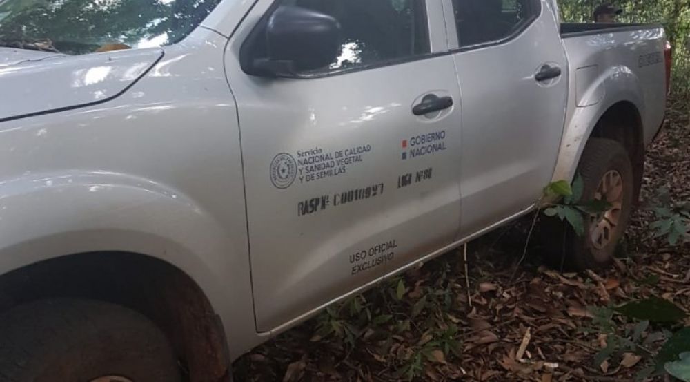 Hallan otro vehículo usado para la fuga de Samura: es del Senave y fue robado hace unos días