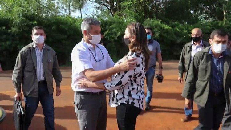 Garilin con coronavirus positivo estuvo con Marito el jueves en Guairá