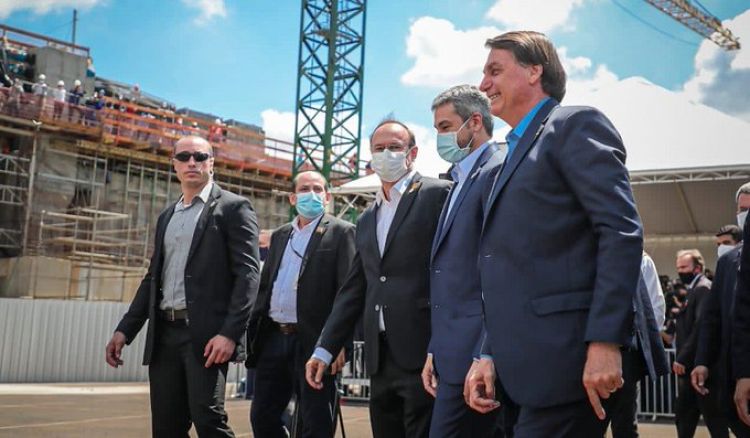 Marito y Bolsonaro colocarán la piedra fundamental para la construcción del Puente de la Bioceánica