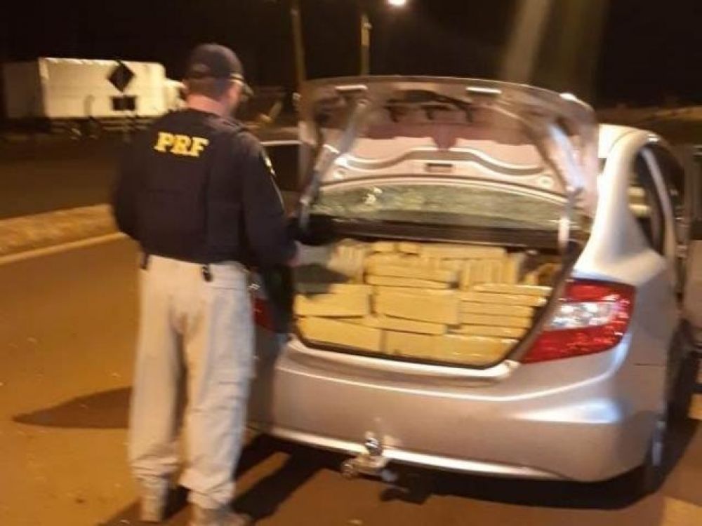 Adolescente es atrapado con media tonelada de marihuana en Ponta Porã