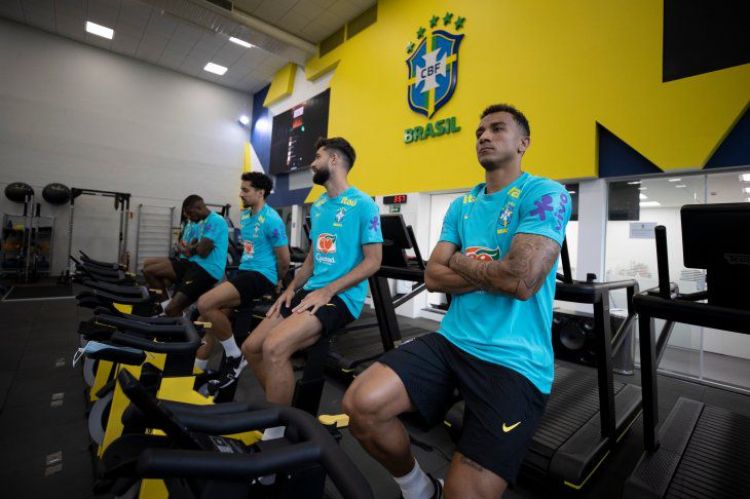 Brasil realiza primer entrenamiento
