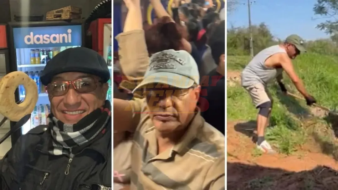 Hugo Javier no vuelve al Atake Ahora trabaja de albañil, es chipero y anda en micro.