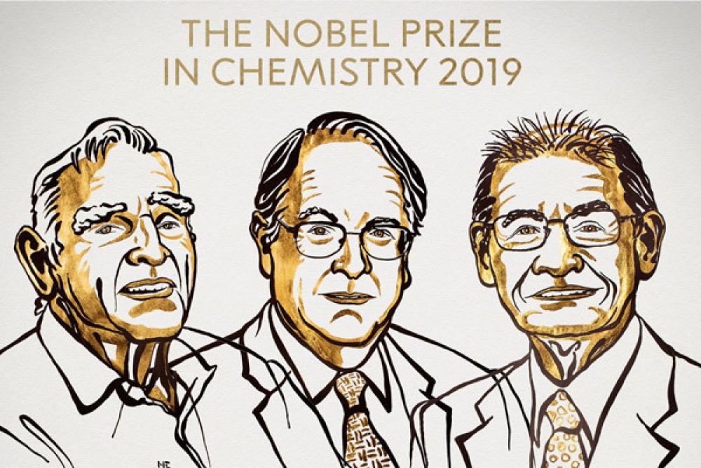 El premio Nobel de Química fue para los inventores de las baterías que utilizan los celulares