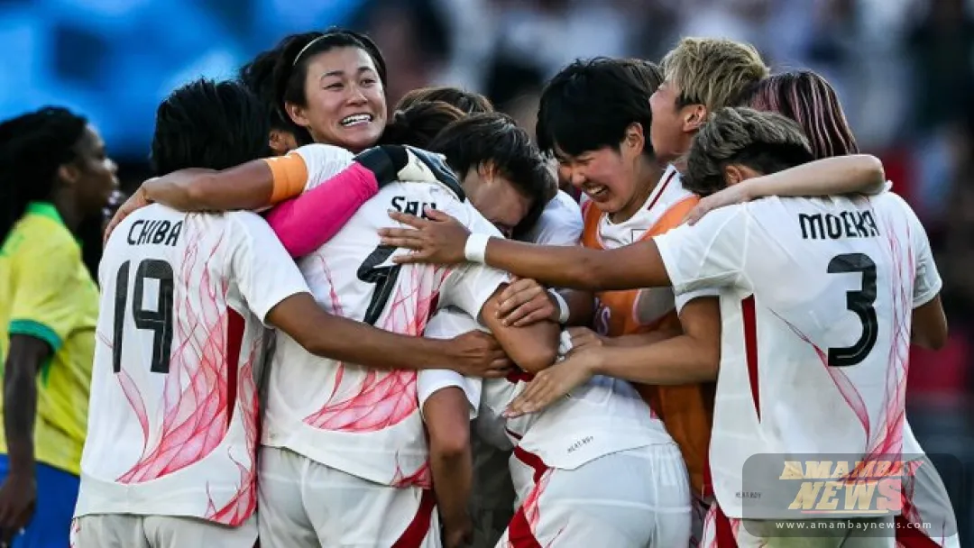 Japón remonta a Brasil con dos goles en el añadido
