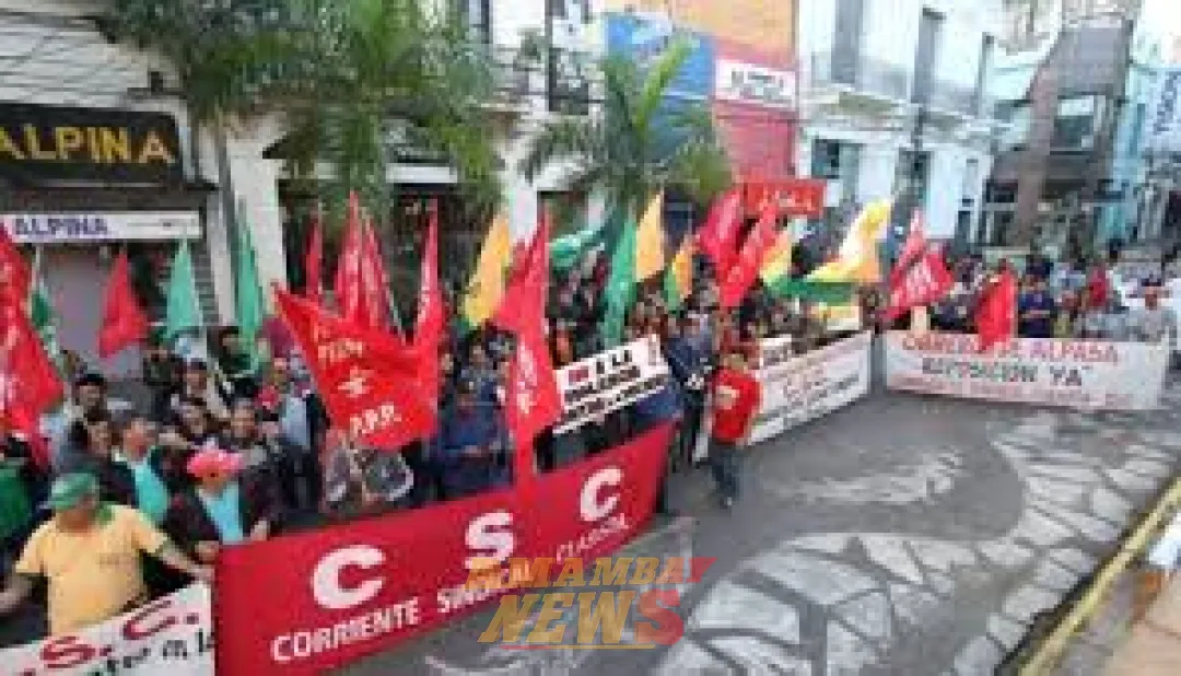 Corriente Sindical Clasista repudia intención de eliminar estabilidad laboral y no descarta salir a las calles