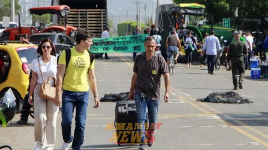 Protestas en Colombia contra el aumento del precio del diésel