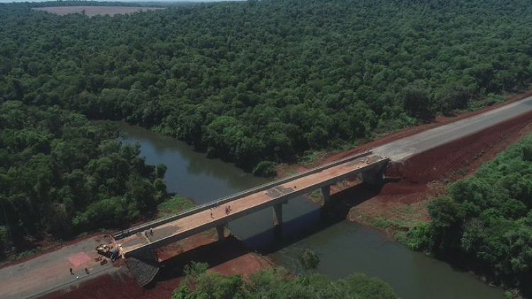 Puente sobre el Ñacunday será habilitado en marzo