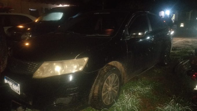 Cuatro aprehendidos durante procedimiento policial en Limpio