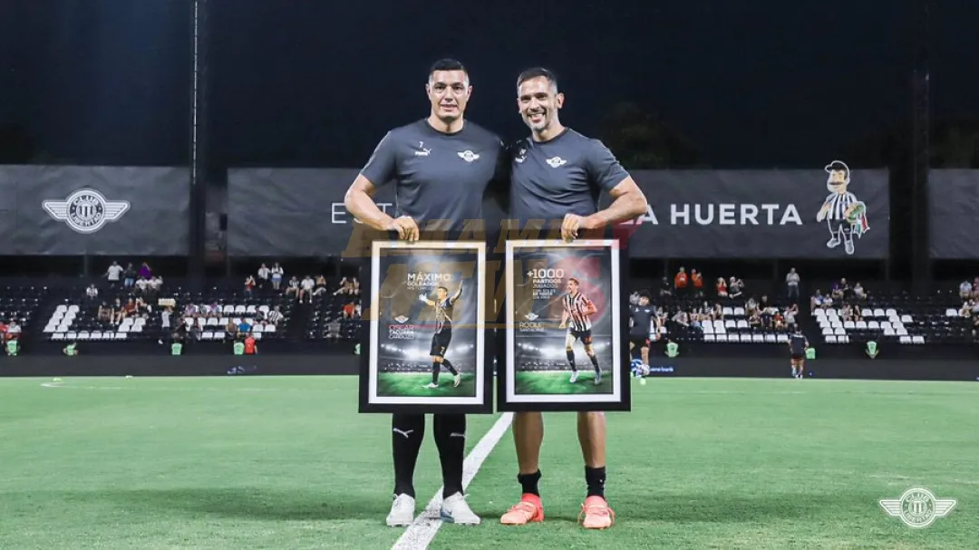 Rinden homenaje a dos goleadores perpetuos: Roque y Tacuara Cardozo