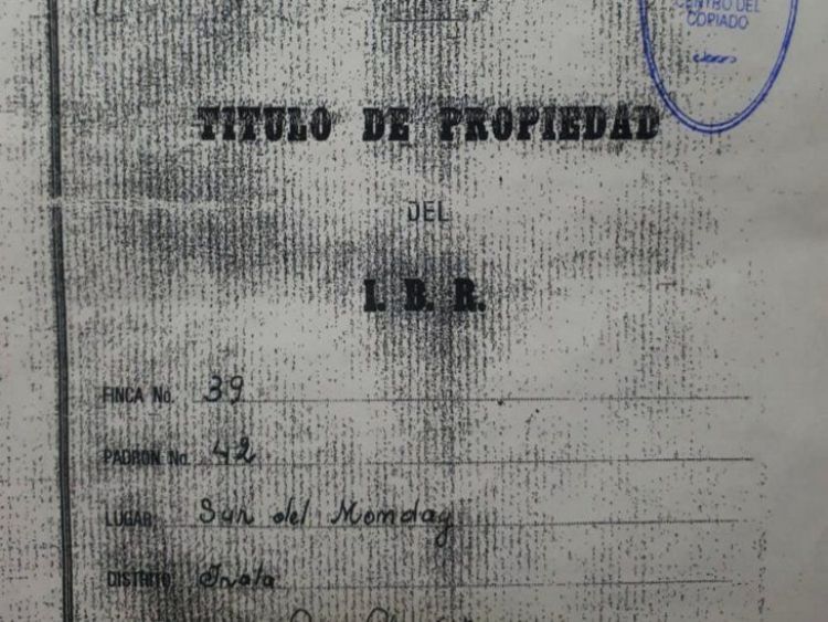Creen que Indert negocia 77 mil ha. de tierras en Tavapy