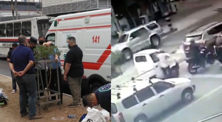 Asalto fatal sobre Avda. San Martín: suboficial muere baleado por motochorros