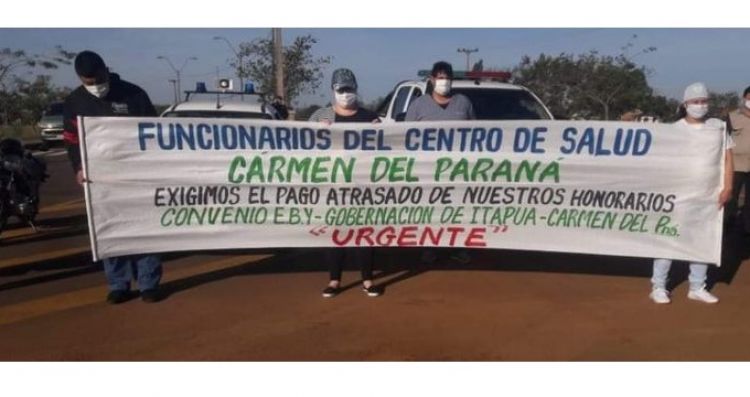 "Brazos cados" de casi 20 trabajadores de centro de salud en Carmen del Paran