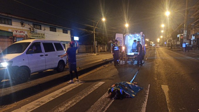 Fatal arrollamiento en Asunción