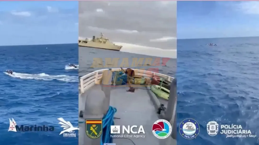 Interceptan a un submarino que traficaba casi siete toneladas de cocaína cerca de Portugal