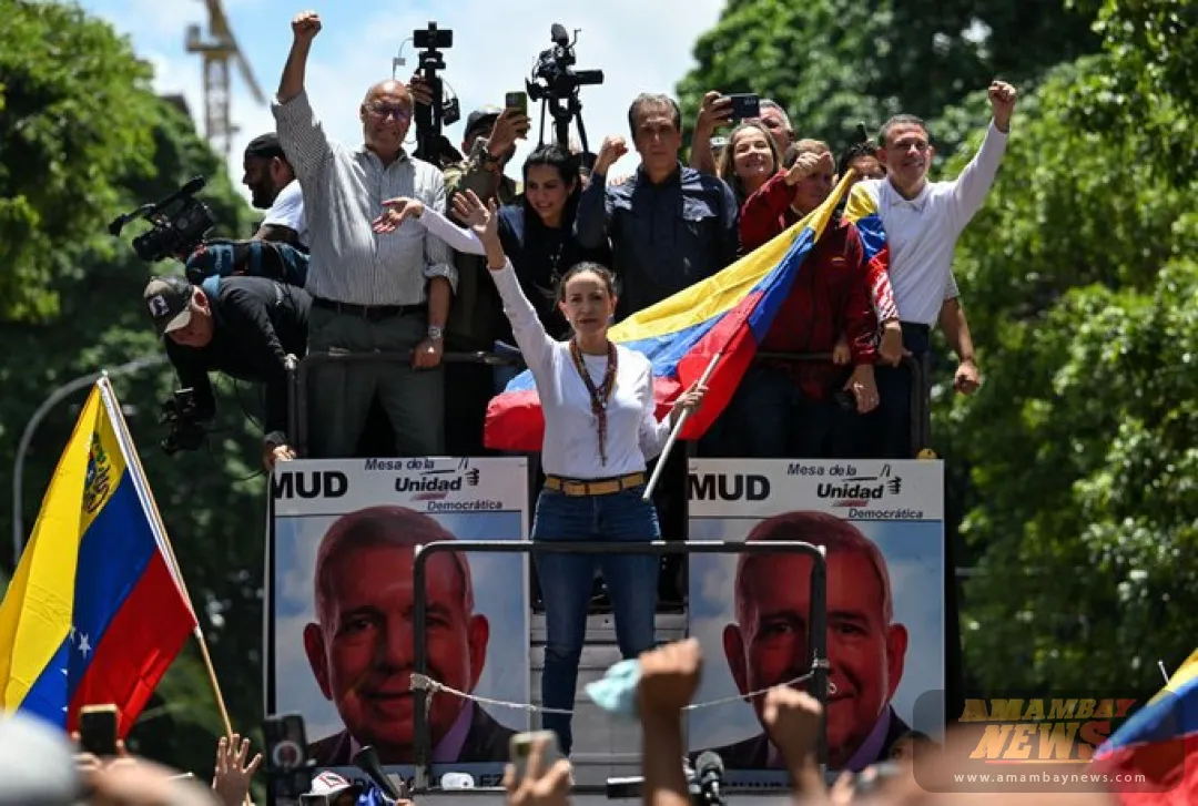Corina Machado convoca a protesta mundial para "alzar la voz por la verdad"; pide llevar actas impresas