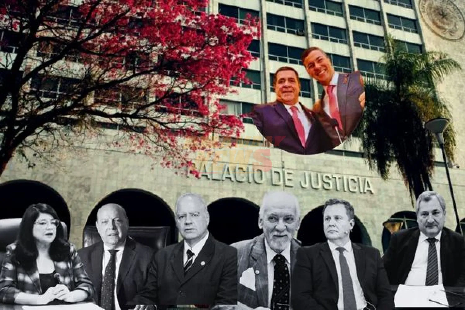 Reunión secreta de ministros de la Corte con Santi y Cartes