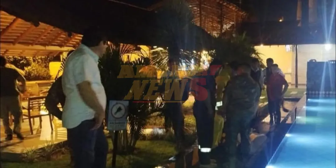 Adolescente murió ahogada en una piscina de hotel en Santa Rosa del Aguaray