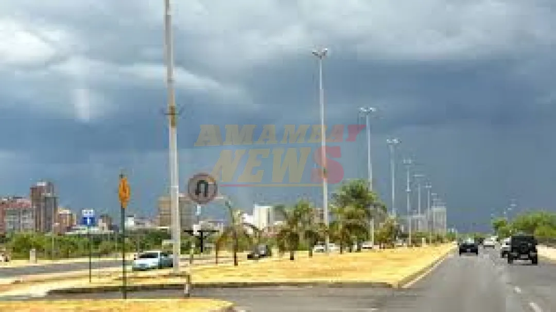 Se prevé ambiente caluroso y lluvias para el final de la jornada