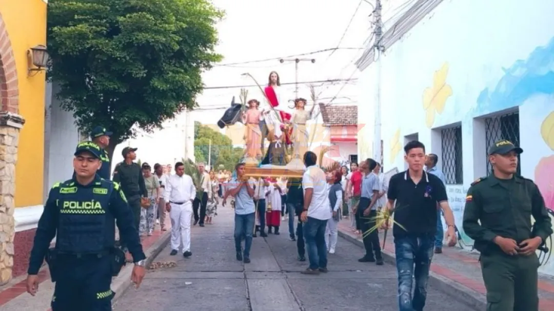 Matan a balazos a policía en Colombia durante procesión de Semana Santa
