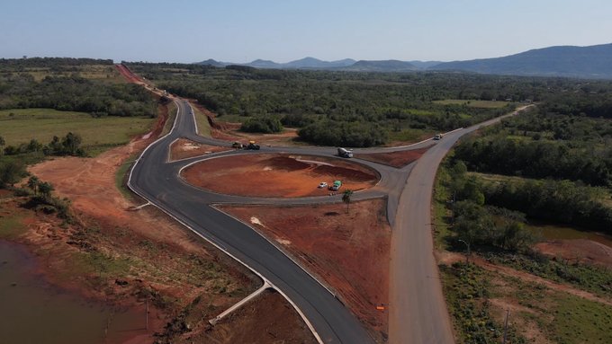 Registran significativos avances en el tramo Ñumi — San Juan Nepomuceno