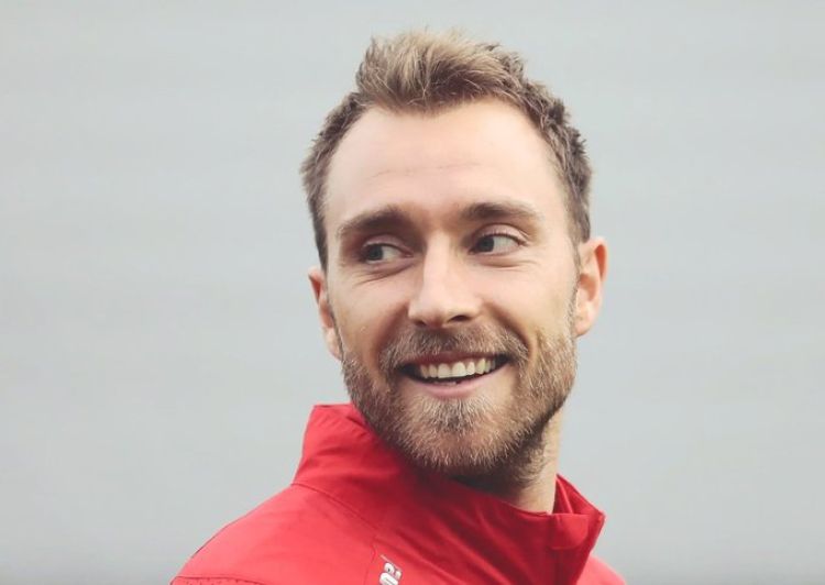Después del paro cardíaco que sufrió en la Eurocopa, Christian Eriksen volvió a entrenar