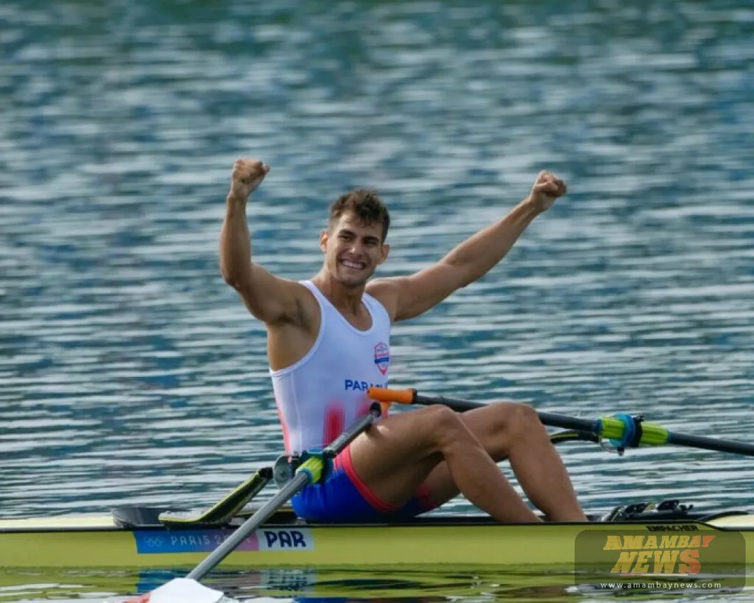 Javier Insfrán hace historia para el remo paraguayo