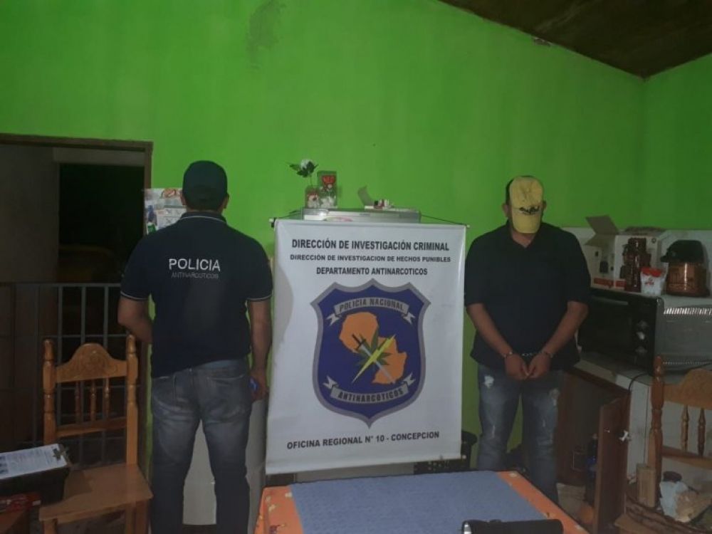 Detienen a brasileño con crack en Yby Yaú