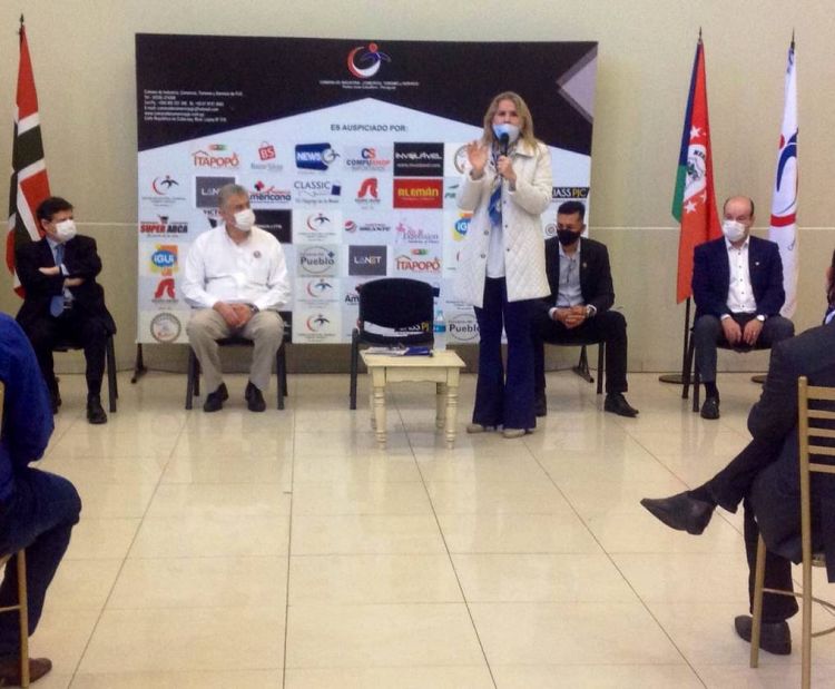 Depende de pedrojuaninos reactivar comercio fronterizo, dice ministra Liz Cramer
