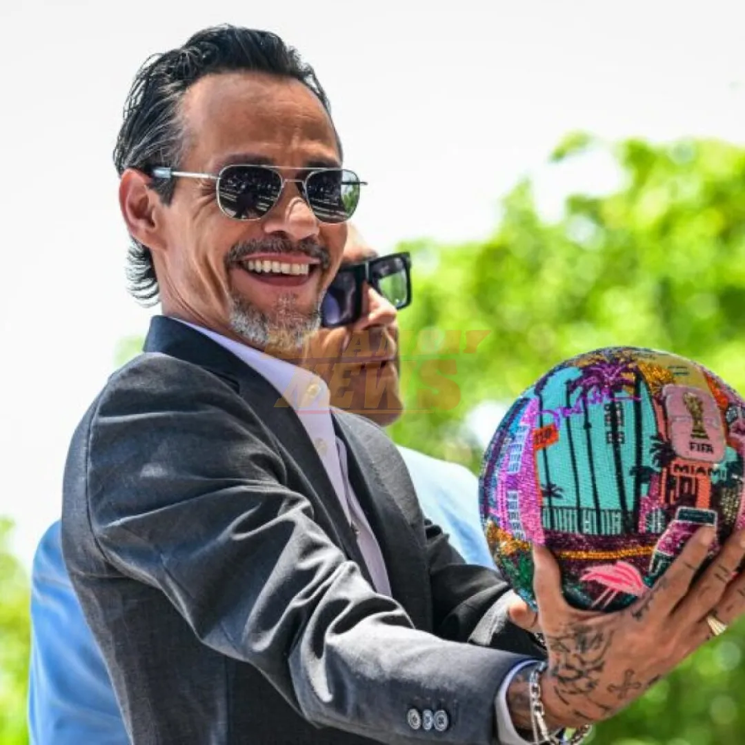 Nombraron a Marc Anthony embajador oficial de la Copa Mundial 2026