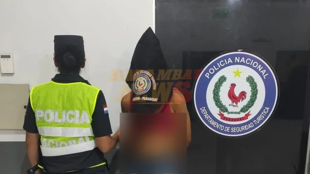Sorprenden a mujer robando autopartes en la Costanera Norte