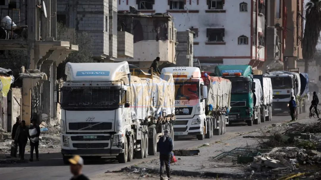 Egipto envía nuevo convoy de ayuda a Gaza y espera respuesta de Israel al plan de tregua