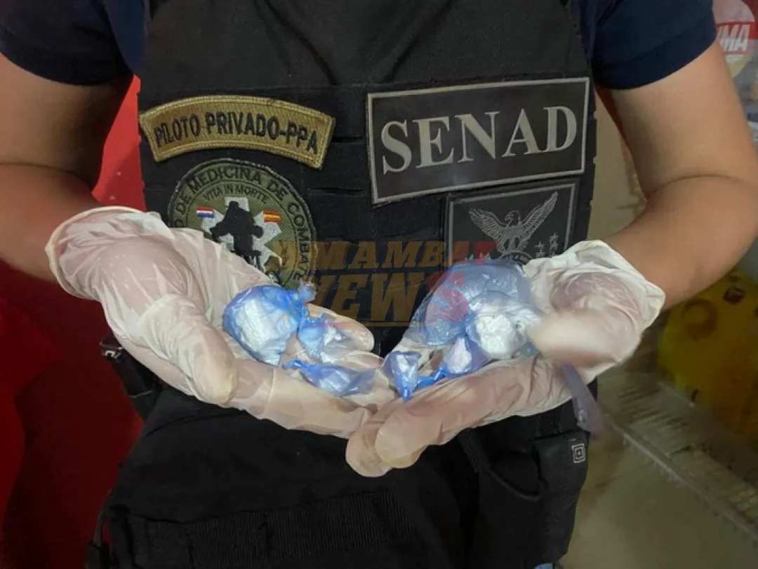 SENAD desarticuló boca de expendio de drogas en Hernandarias