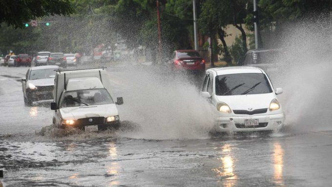 Domingo con lluvias y tormentas en casi todo el país, pronostica Meteorología