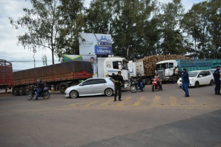 Desbloquean temporalmente la ruta Villarrica-Paraguarí, pero movilización continúa
