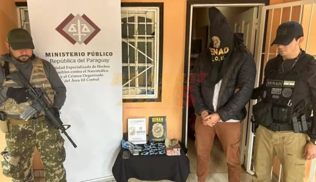 Capturan al “taxista de la droga” en Villa Elisa