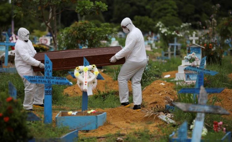 Covid-19: Brasil registra 968 muertes en 24 horas