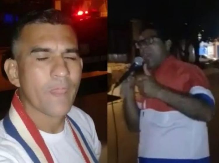 Agitadores salen con parlantes para defender el lucrativo negocio de invasiones en Pedro Juan