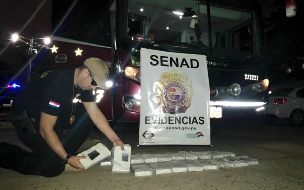 Narcotráfico goza de buena salud: Senad ni siquiera incauta el 5% de la droga que circula