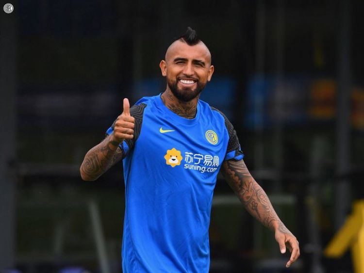 Vidal comienza con mucha ilusión su nueva etapa en el Inter