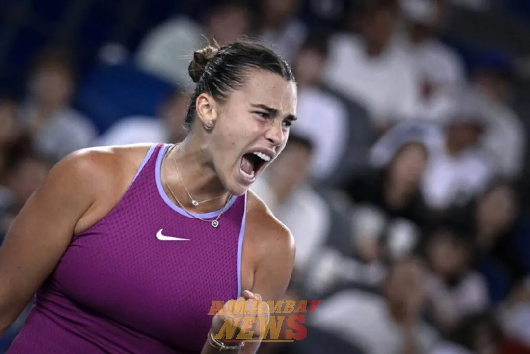 Sabalenka acabará el año como número 1 del tenis femenino
