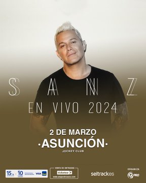 ¡Regresa a Paraguay! Alejandro Sanz se presentará en marzo