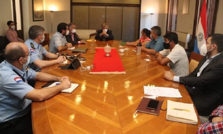 Trabajan sobre operativo seguridad de la marcha campesina