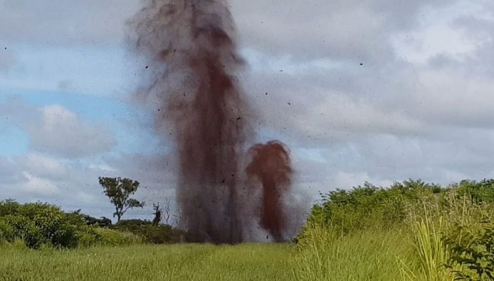 Destruyen octava pista clandestina en zona de Cerro Cora""i
