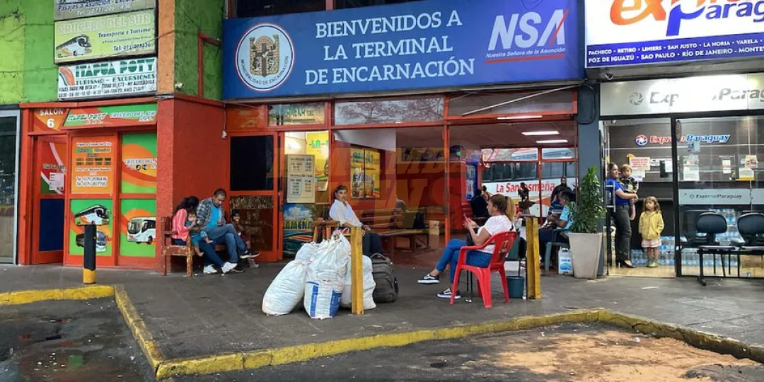 Transportistas reclaman mal estado de la terminal de ómnibus de Encarnación
