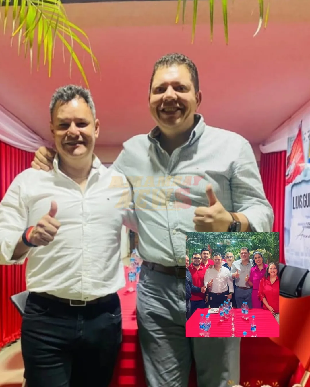 Gobernador lanza pre-candidatura de Luis Guillén relacionado al PCC en Amambay