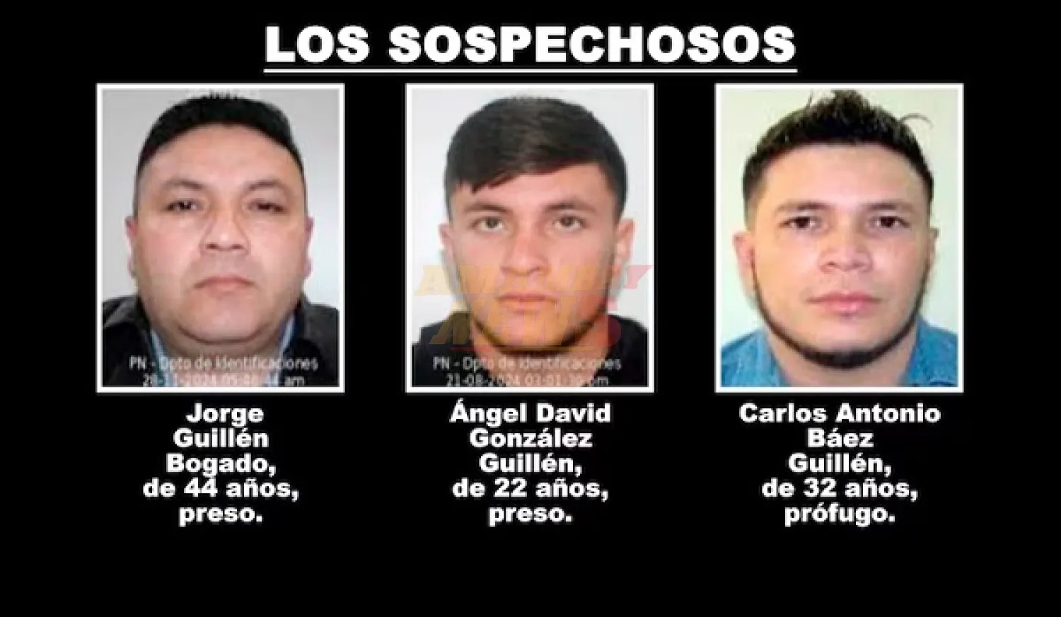 Decretan prisión preventiva a supuestos financistas del coronel Moral
