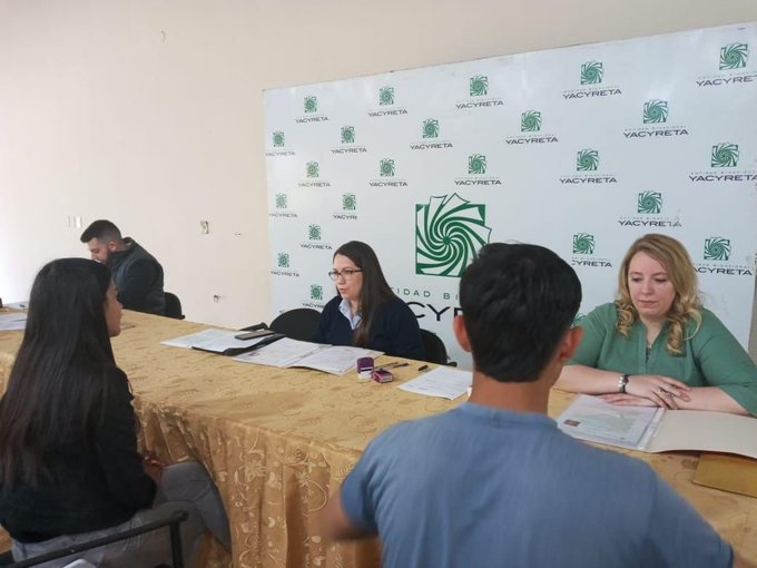 Concurso para contratación de 15 técnicos en la EBY